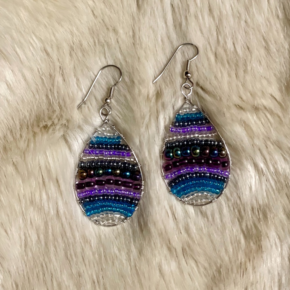 Beautiful handmade earrings